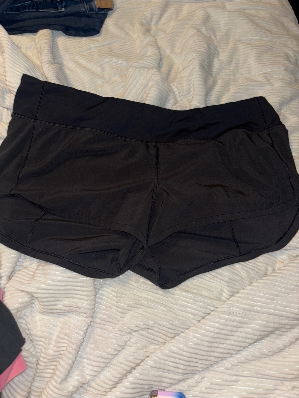 lululemon athletica Black Women's Performance Running Shorts